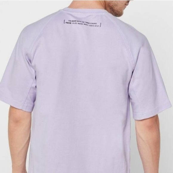 Adidas Athletics Pack Heavy Tee Lavender NWT - Picture 11 of 11